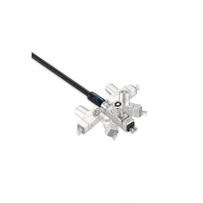 Kensington Slim N17 2.0 Keyed Laptop Lock for Wedge-Shaped Slots