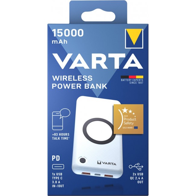 Varta Wireless Power Bank