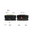 Green Cell PowerInverter LCD 12V to 230V 2000W/40000W car inverter with LCD display - pure sine wave