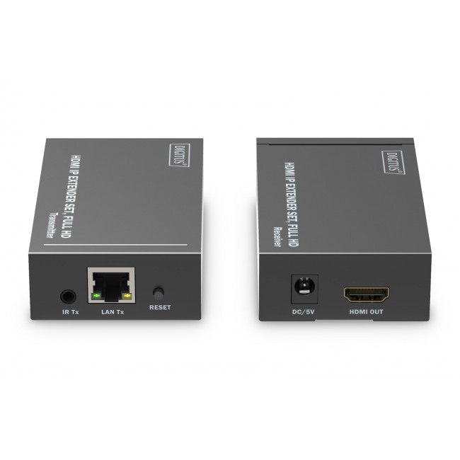 Digitus HDMI IP Extender Set, Full HD Digitus HDMI IP Extender Set, Full HD