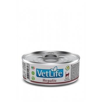 Wet cat food - FARMINA VET LIFE NATURAL DIET CAT HEPATIC 85g