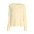 Women's training shirt Casall Soft Texture Long Sleeve yellow