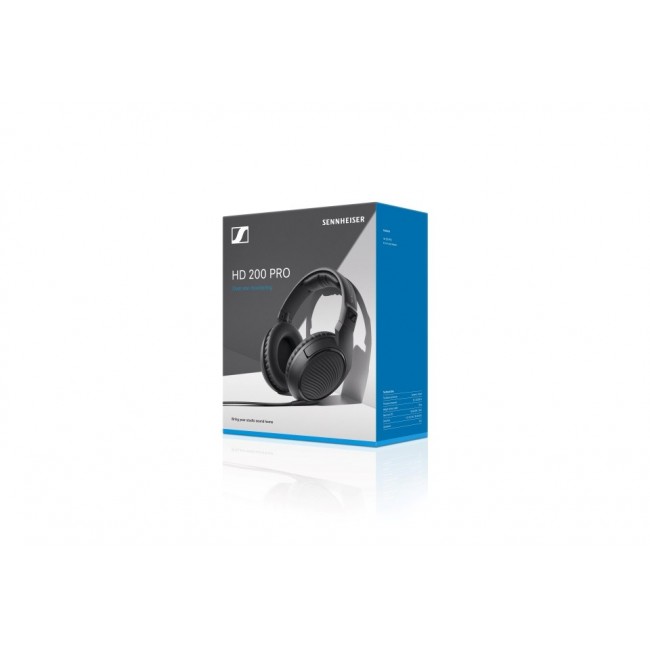 Sennheiser HD 200 PRO - professional headphones, closed Sennheiser HD 200 PRO - professional headphones, closed