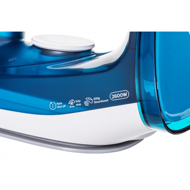 Philips 3000 series DST3040/70 iron Steam iron Ceramic soleplate 2600 W Grey Philips 3000 series DST3040/70 iron Steam iron Ceramic soleplate 2600 W Grey