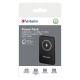 Verbatim Charge 'n' Go Magnetic Wireless Power Bank 10000mAh Black Verbatim Charge 'n' Go Magnetic Wireless Power Bank 10000mAh Black
