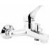 Wall-mounted bathtub mixer