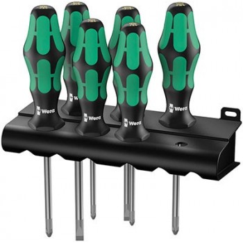 Kraftform Screwdriver Set + Holder, 6 pcs