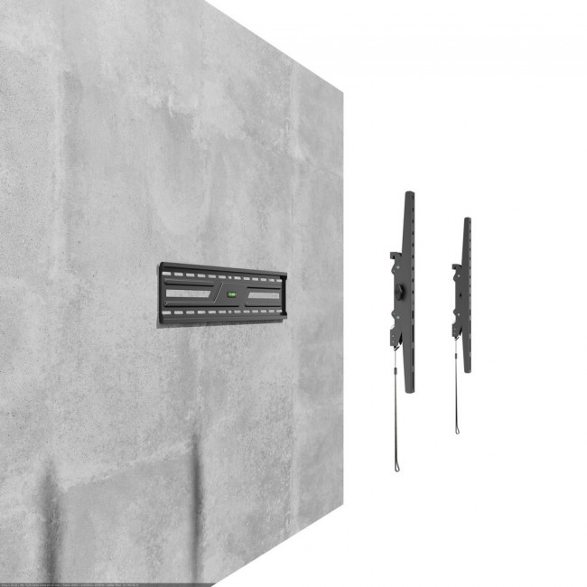 Gembird WM-86T-01 TV wall mount (tilt), 37 -86 , black