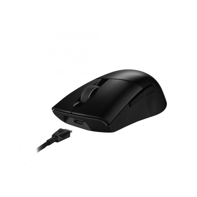 ASUS ROG Keris Wireless AimPoint mouse Gaming Right-hand RF Wireless + Bluetooth + USB Type-C Optical 36000 DPI ASUS ROG Keris Wireless AimPoint mouse Gaming Right-hand RF Wireless + Bluetooth + USB Type-C Optical 36000 DPI