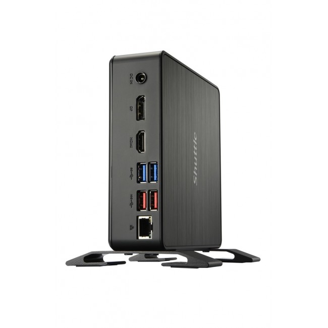Shuttle XPC Nano PC NC40U, Intel Celeron 7305U, 1x HDMI, 1x DP,1xUSB-C/DP, 6x USB3.2, 1x 2.5