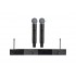 Shure SLXD24DE/B58-G59 - dual digital wireless system with two transmitters/handheld microphones (470 - 514 MHz)