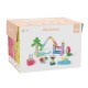 Marioinex Mini Waffle building blocks, 500 pieces, pastel colours