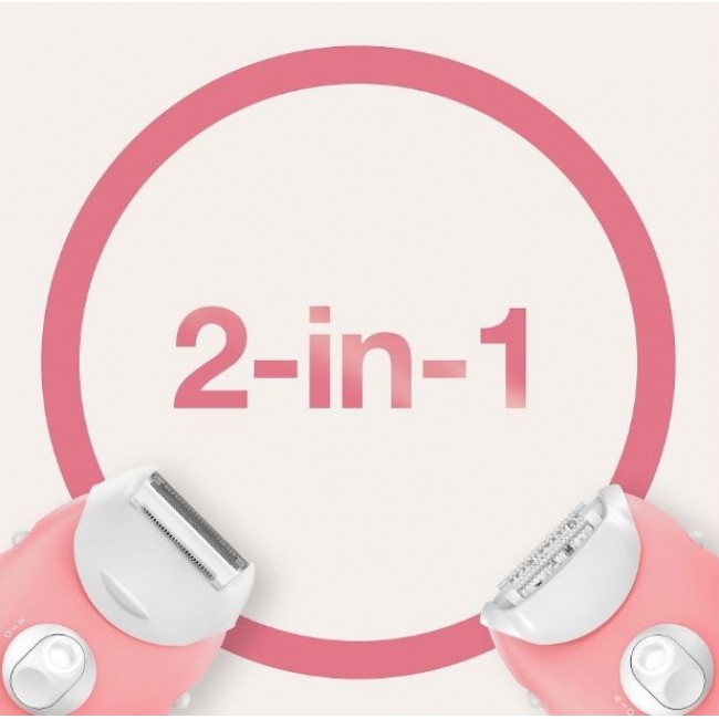 BRAUN Silk- pil 3 SE3-277 Epilator, White and Pink