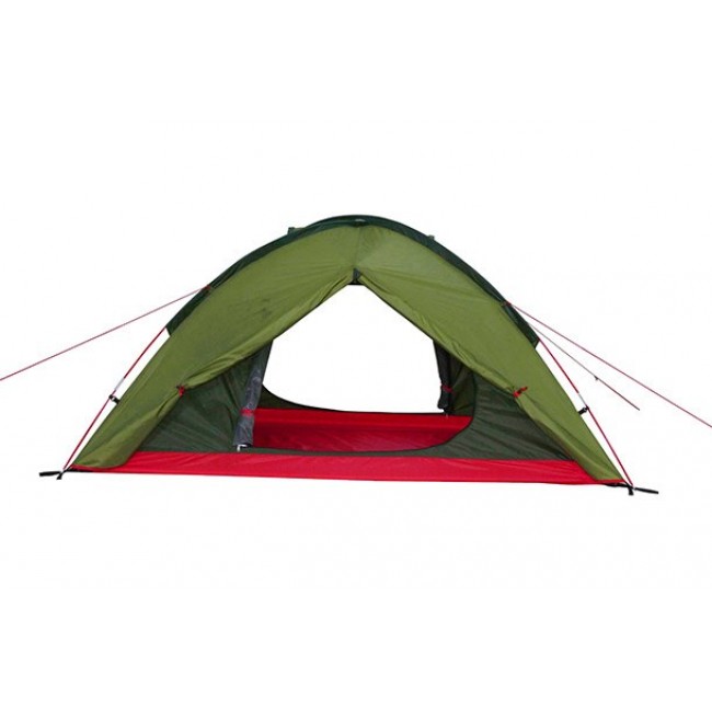 High Peak Woodpecker 3 3 person(s) Green, Red Dome/Igloo tent