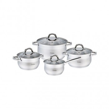 POT SET 8PCS MONZA BR-4008