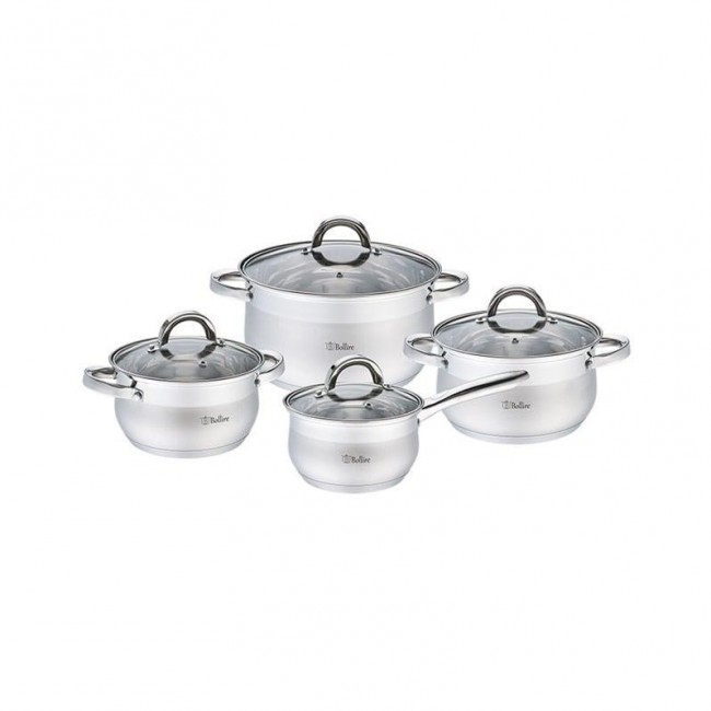 POT SET 8PCS MONZA BR-4008 POT SET 8PCS MONZA BR-4008