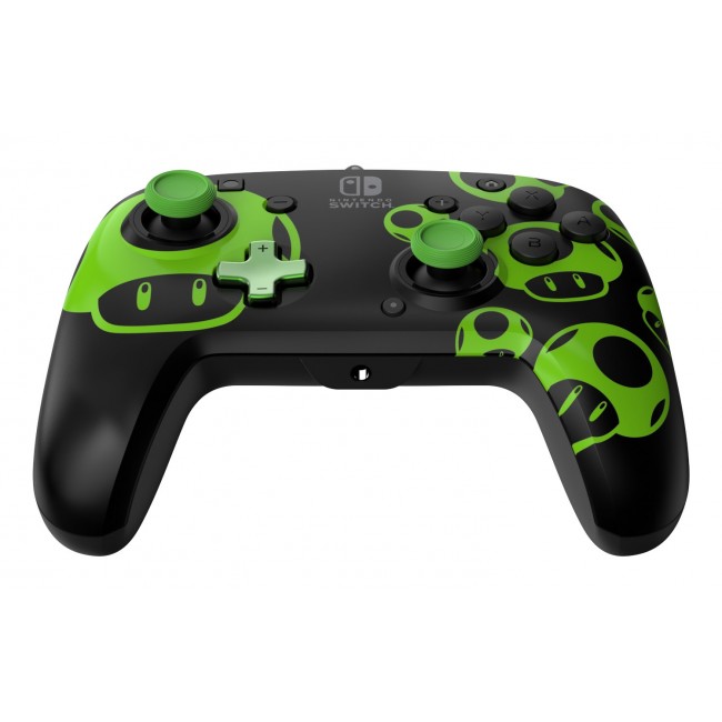 PDP REMATCH Wired Controller: 1-Up Glow in the Dark