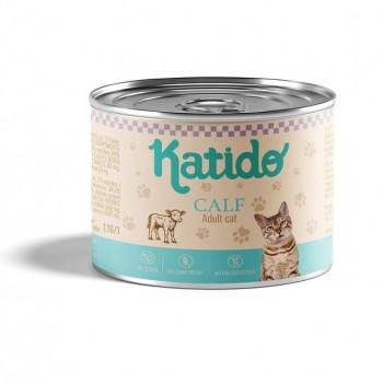 KATIDO Calf - wet cat food - 200g