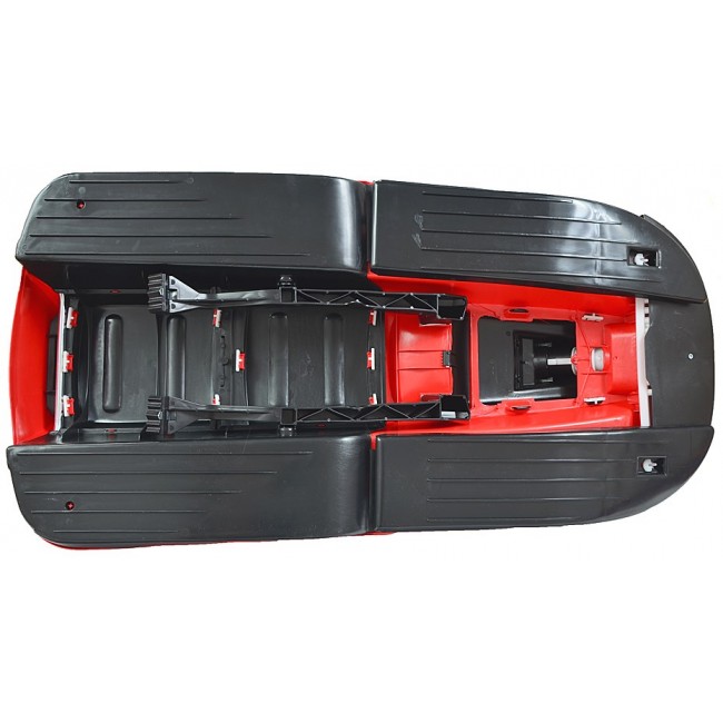 Hamax Sno Fire Snow racer Black, Red Polyethylene