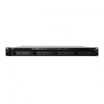 Synology RackStation RS1619XS+ NAS/storage server Rack (1U) Intel Xeon D D-1527 8 GB DDR4 DiskStation Manager Black