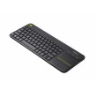 Logitech K400 Plus keyboard RF Wireless Dutch Black Logitech K400 Plus keyboard RF Wireless Dutch Black