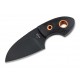 B ker Plus Gnome all Black Copper Knife