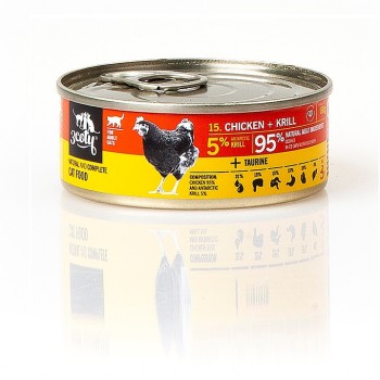 3COTY Chicken with krill - wet cat food - 80g