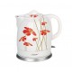 Feel-Maestro MR-066-RED FLOWERS electric kettle 1.5 L 1200 W Red, White Feel-Maestro MR-066-RED FLOWERS electric kettle 1.5 L 1200 W Red, White