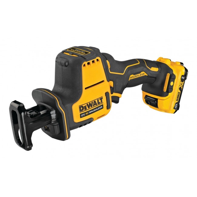DeWALT DCS312D2-QW reciprocating saw 2800 spm Black, Yellow DeWALT DCS312D2-QW reciprocating saw 2800 spm Black, Yellow