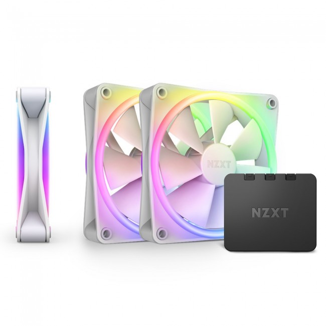 NZXT F120 RGB DUO Triple Pack Computer case Fan 12 cm White 3 pc(s) NZXT F120 RGB DUO Triple Pack Computer case Fan 12 cm White 3 pc(s)