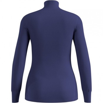 Odlo BL TOP turtle neck l/s ACTIVE WARM long-sleeved thermal underwear, size S, blue