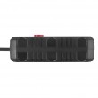 Maclean power strip, extender 2 sockets + 3xUSB, 110-240V AC 50/60Hz, 2.1A max 2500W, 1.5m, black, MCE387 B Maclean power strip, extender 2 sockets + 3xUSB, 110-240V AC 50/60Hz, 2.1A max 2500W, 1.5m, black, MCE387 B