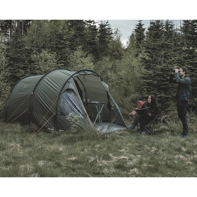 Easy Camp Hidra 4 Green Tunnel tent