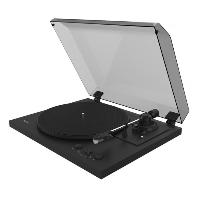 TEAC TN-175-B Belt-drive audio turntable Black Fully automatic