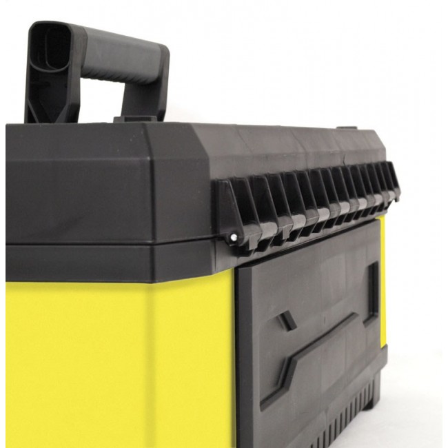 Stanley 1-95-614 small parts/tool box Metal, Plastic Black, Yellow