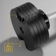 REBEL ACTIVE Cast iron automatic dumbbell 36kg, 2kg increments