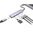Conceptronic DONN28G 7-in-1 USB 3.2 Gen 1 Docking Station, 4K60Hz HDMI, USB-A 5Gbps x 2, USB-C 5Gbps, SD, TF/MicroSD, 100W USB PD