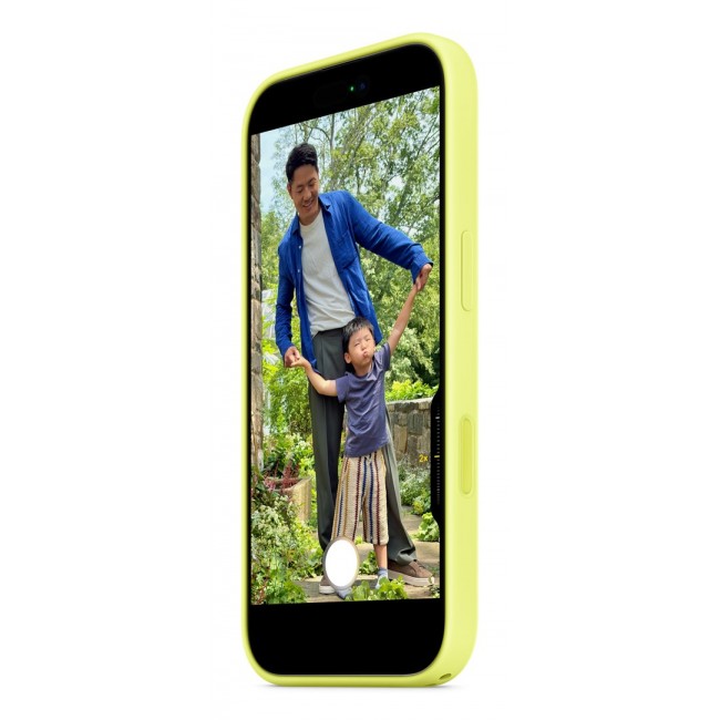 Apple iPhone 17 Silicone Case with MagSafe Neon Yellow
