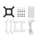 DeepCool LQ360 ULTRA ARGB Processor Liquid cooling kit 12 cm White