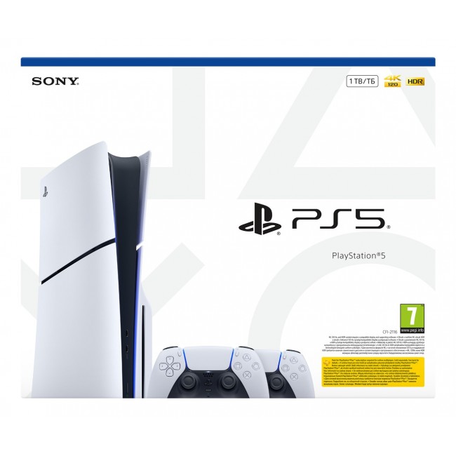 Sony Interactive Entertainment PS719022602 game console 1 TB Wi-Fi Black, White