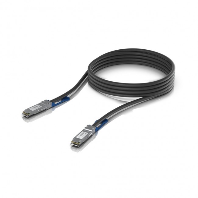 Ubiquiti UACC-DAC-QSFP28-3M InfiniBand/fibre optic cable Black