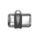 SanDisk Ultra Dual m3.0 USB flash drive 32 GB USB Type-A / Micro-USB 3.2 Gen 1 (3.1 Gen 1) Black, Silver, Transparent