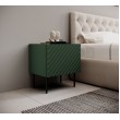 ONDA bedside table 2 pcs. 50x40x54 Green ONDA bedside table 2 pcs. 50x40x54 Green