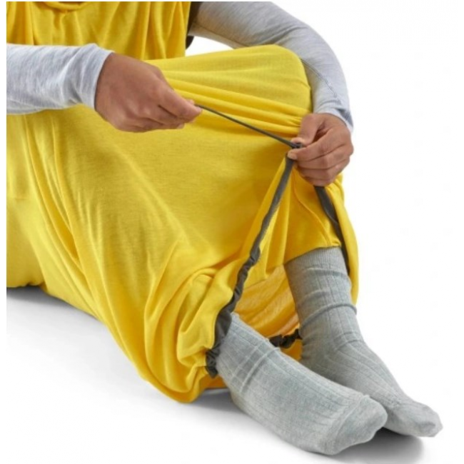 Sea To Summit Reactor Sleeping Bag Liner - Mummy W/ Drawcord- compact- yellow Sea To Summit Reactor Sleeping Bag Liner - Mummy W/ Drawcord- compact- yellow