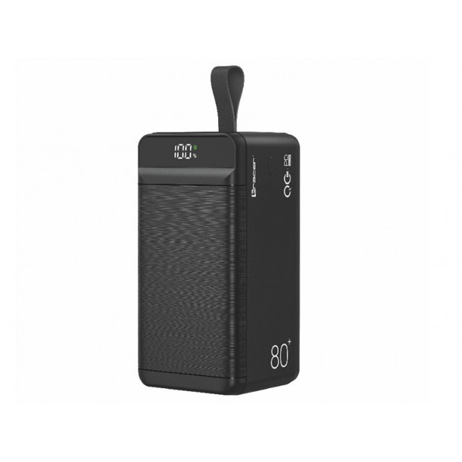 Tracer Vouge-8 80000mAh QC+PD22.5W, Black Tracer Vouge-8 80000mAh QC+PD22.5W, Black