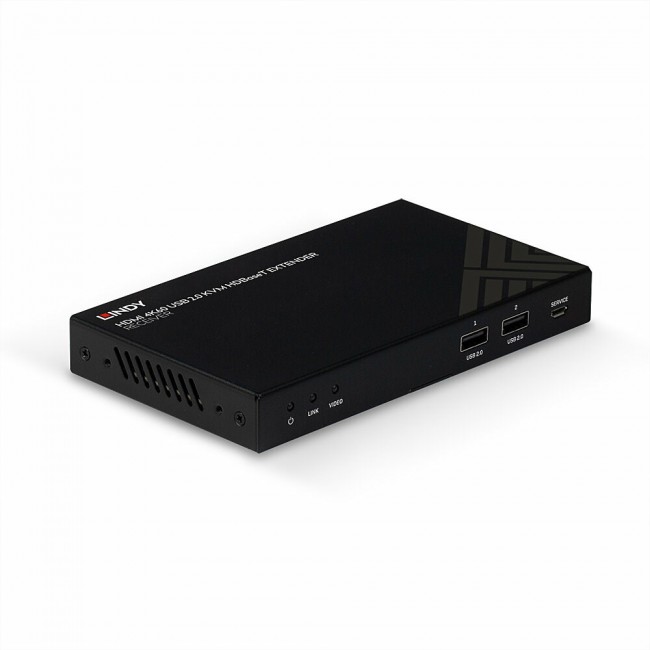 Lindy 150m Cat.6 HDMI 4K60, IR, RS-232 & Audio HDBaseT KVM Extender, Receiver Lindy 150m Cat.6 HDMI 4K60, IR, RS-232 & Audio HDBaseT KVM Extender, Receiver
