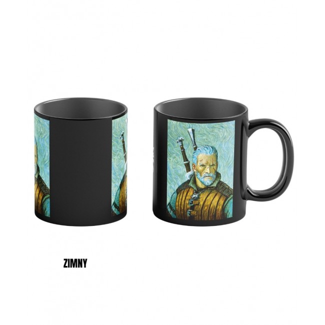 Heat Reveal Mug Good Loot The Witcher 3 Game Art Chronicles - Geralt & Vincent van Gogh 450 ml Black Heat Reveal Mug Good Loot The Witcher 3 Game Art Chronicles - Geralt & Vincent van Gogh 450 ml Black