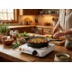 Esperanza EKH002W hob Black,White Countertop Sealed plate 1 zone(s)