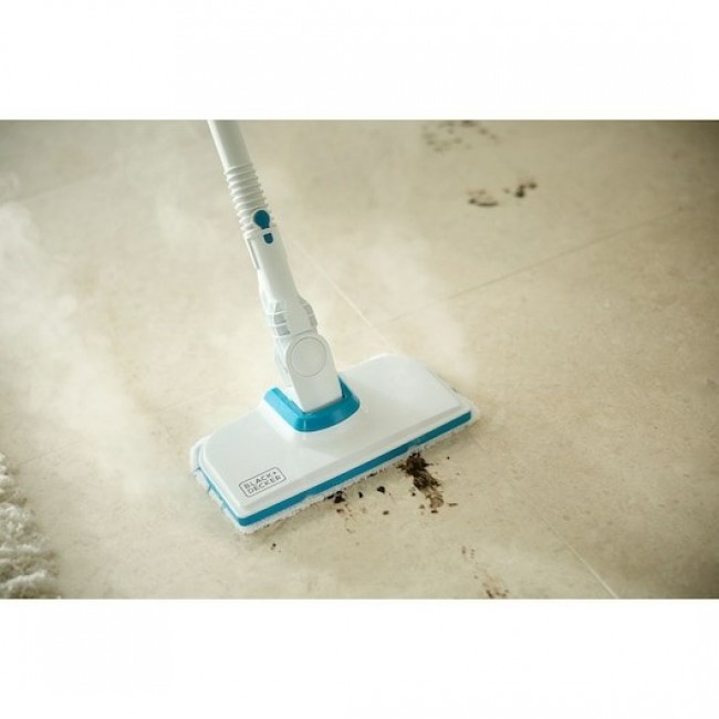 Black & Decker BHSMP2314-QS steam cleaner Cylinder steam cleaner 1.2 L 2300 W Blue, White