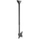 Techly Telescopic Ceiling Support up to 1.6m LED TV LCD 23-42